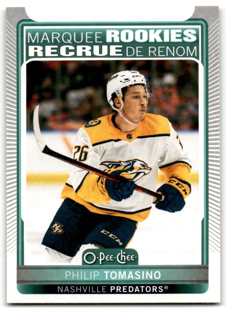 2021-22 O-Pee-Chee Markee Rookies Philip Tomasino Rookie Nashville Predators