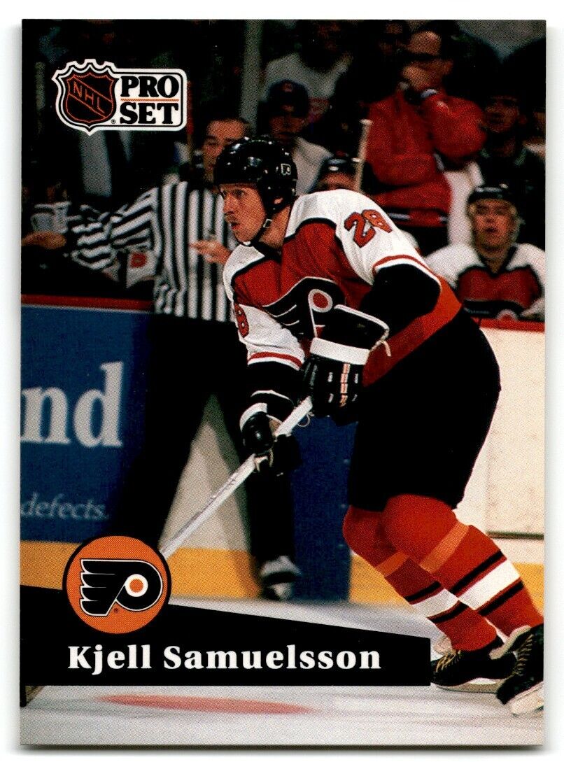 1991-92 Pro Set Kjell Samuelsson Philadelphia Flyers #181