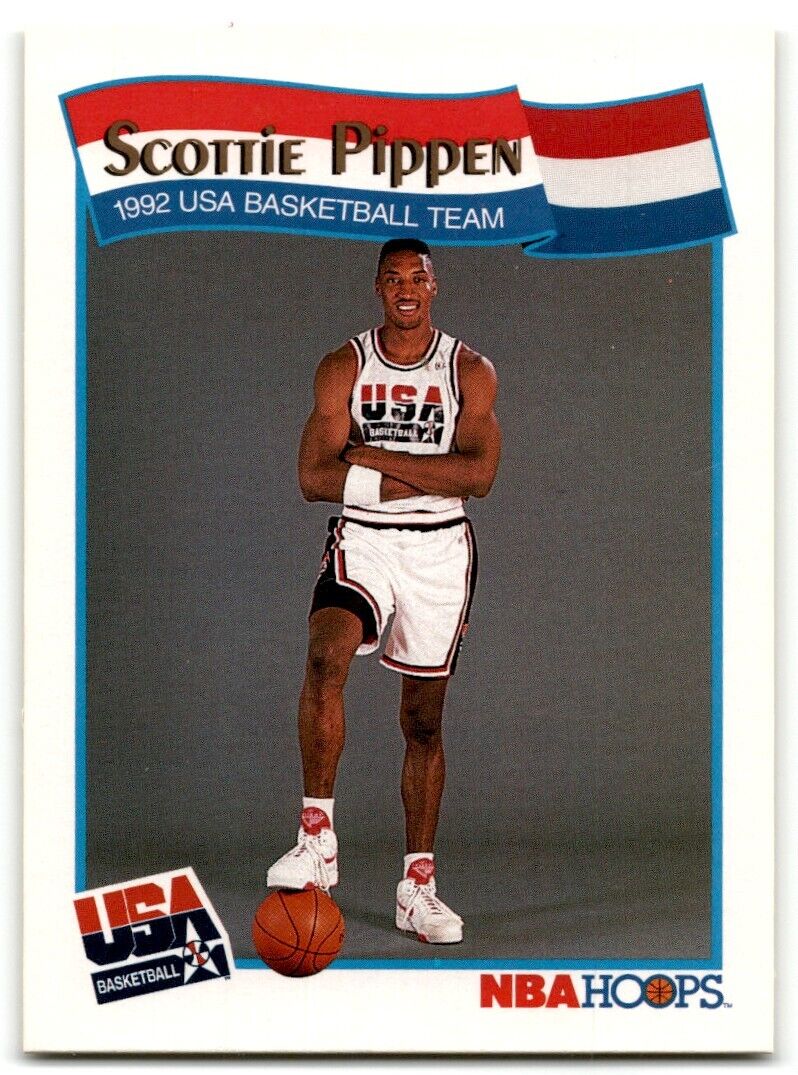 1991-92 Hoops McDonald's Scottie Pippen USA #58