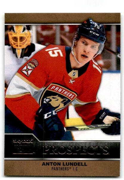 2021-22 Skybox Metal Universe Premium Prospects Anton Lundell Florida Panthers