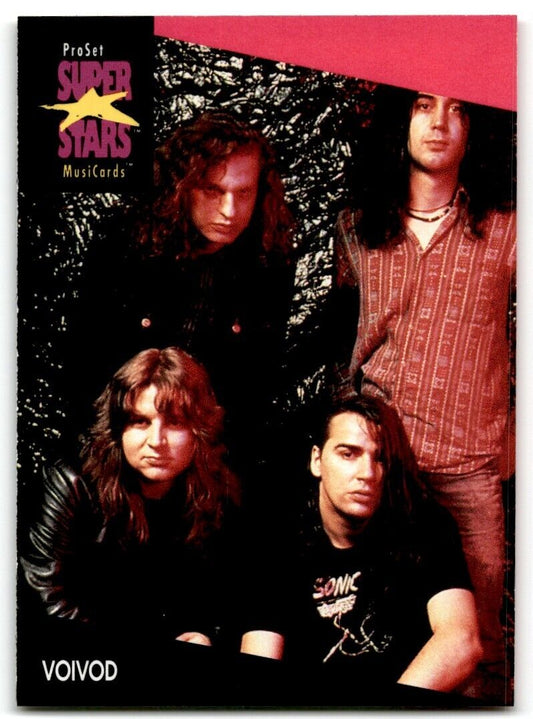 1991-92 ProSet Super Stars MusiCard Voivod #244