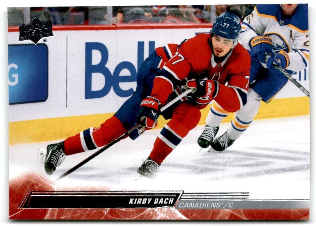 2022-23 Upper Deck Kirby Dach Montreal Canadiens #574