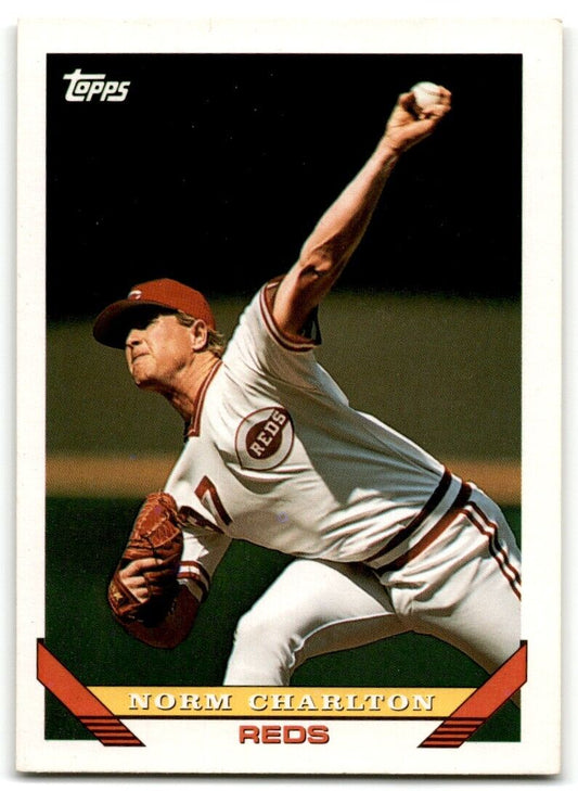 1993 Topps Inaugural Marlins Norm Charlton Cincinnati Reds #57