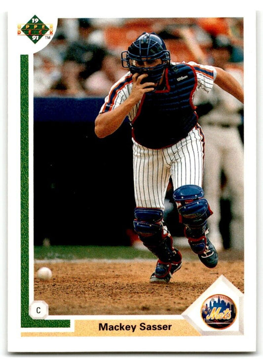 1991 Upper Deck Mackey Sasser New York Mets #103