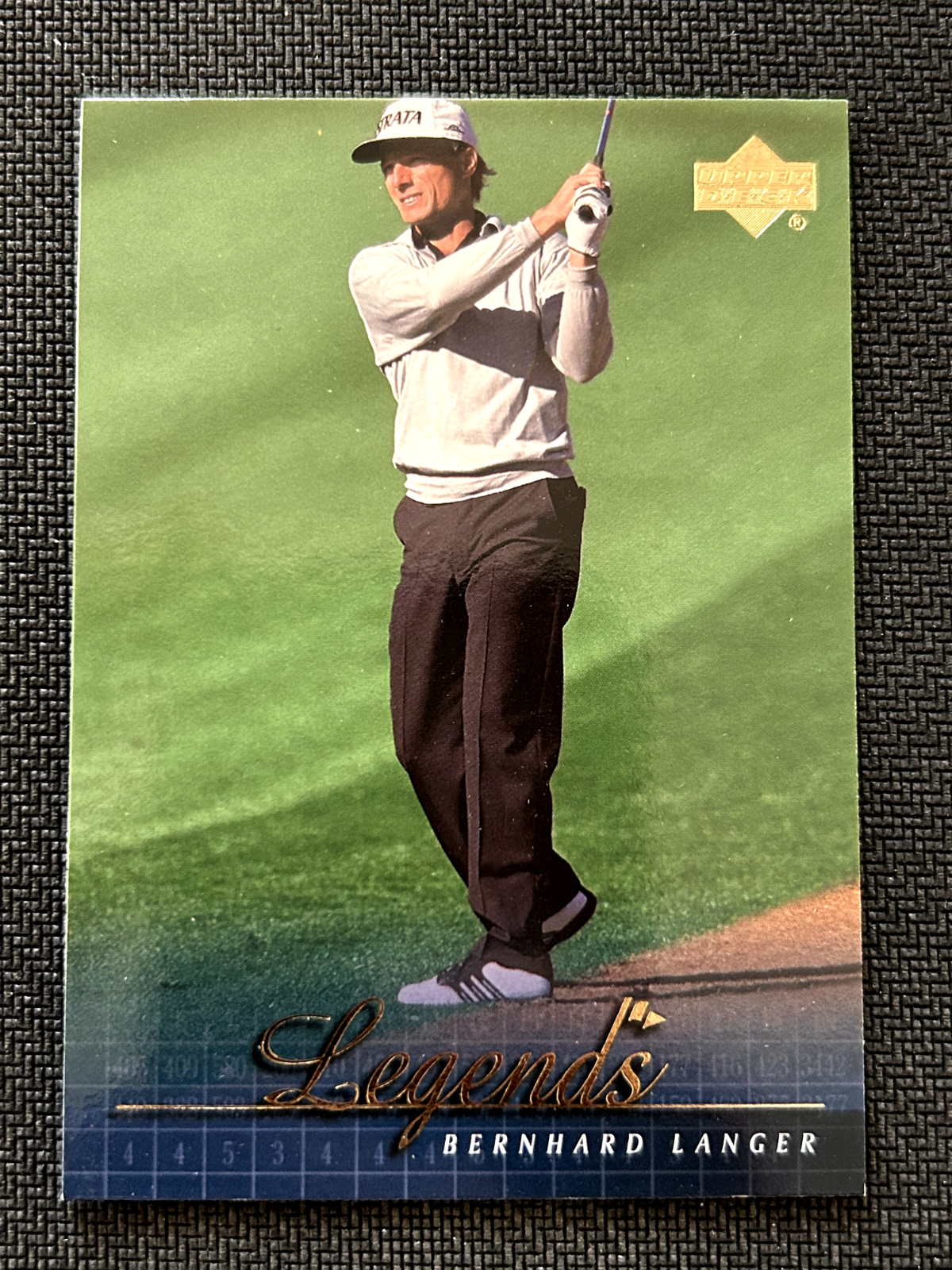 2001 Upper Deck Golf Legends Bernhard Langer card #56