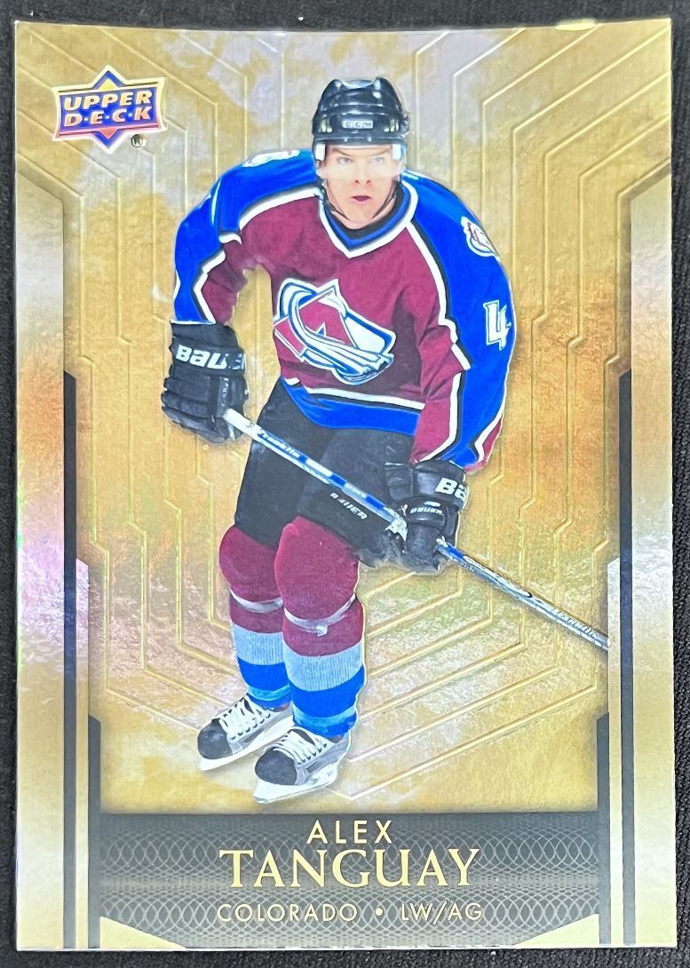 2023-24 Upper Deck Tim Hortons Legends Tim Horton Alex Tanguay Colorado