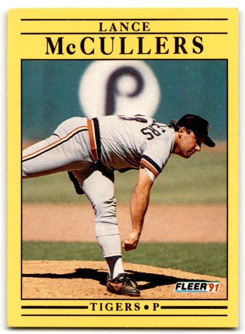 1991 Fleer Lance McCullers Detroit Tigers #342