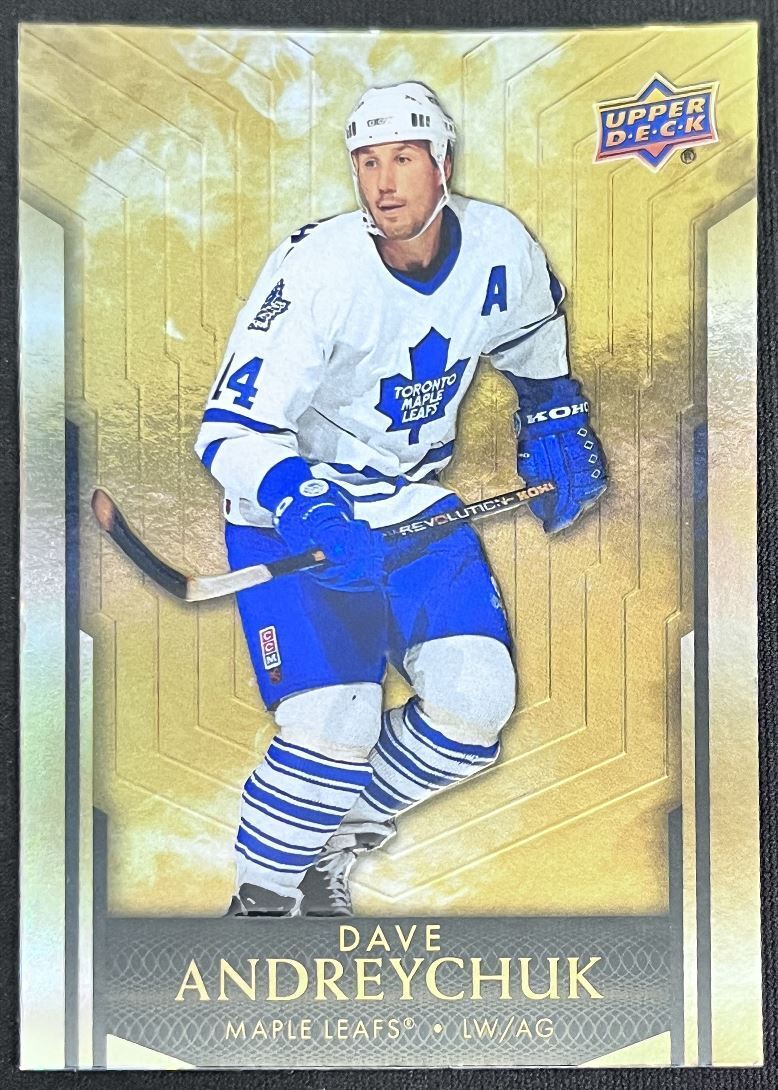 2023-24 Upper Deck Tim Hortons Legends Tim Horton Dave Andreychuk Toronto Maple