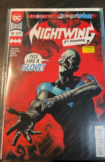 Nightwing # 70 Variant Cover DC 2020 2nd Printing