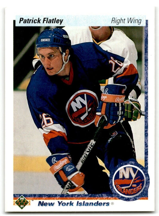 1990-91 Upper Deck Patrick Flatley New York Islanders #118