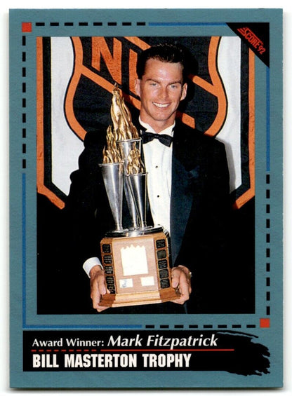 1992-93 Score Canadian Mark Fitzpatrick New York Islanders #526