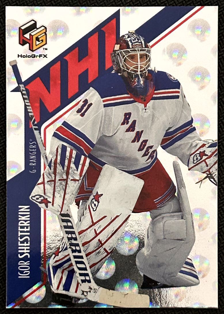 2021-22 Upper Deck HoloGrFx NHL Igor Shesterkin New York Rangers #NHL-14