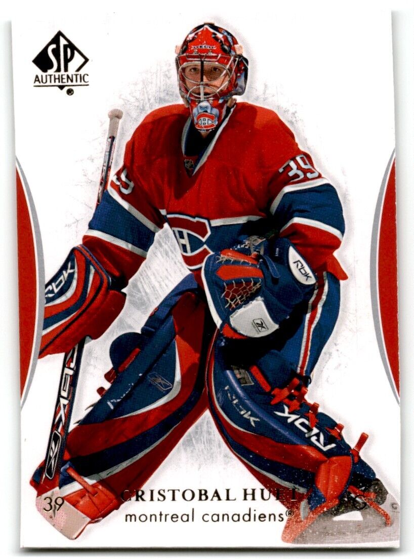 2007-08 SP Authentic Cristobal Huet Montreal Canadiens #19