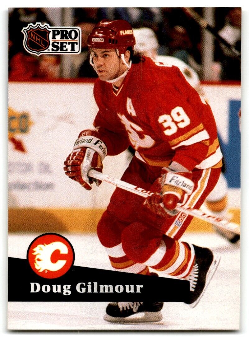 1991-92 Pro Set Doug Gilmour Calgary Flames #34