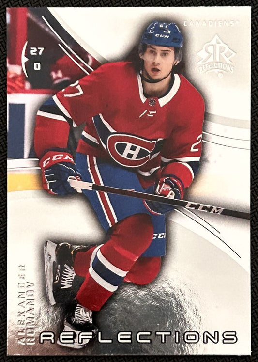 2020-21 Upper Deck Triple Dimensions Reflections Alexander Romanov Montreal