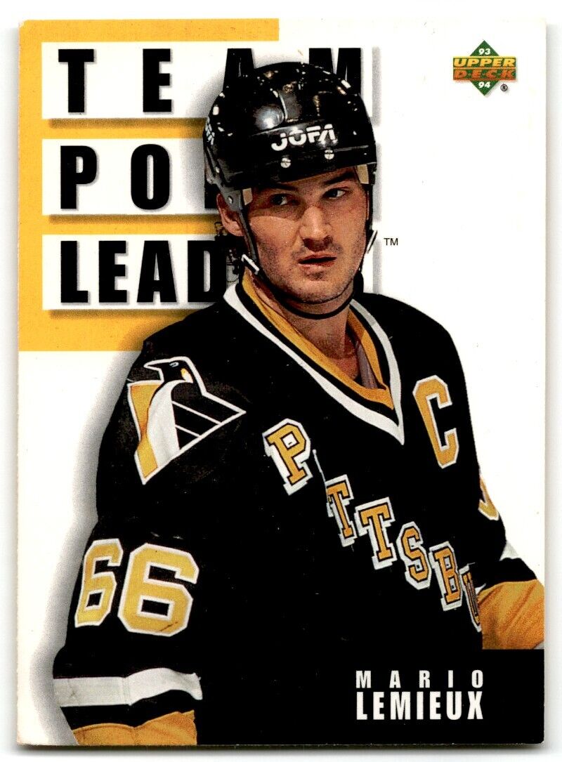 1993-94 Upper Deck Mario Lemieux Pittsburgh Penguins #301