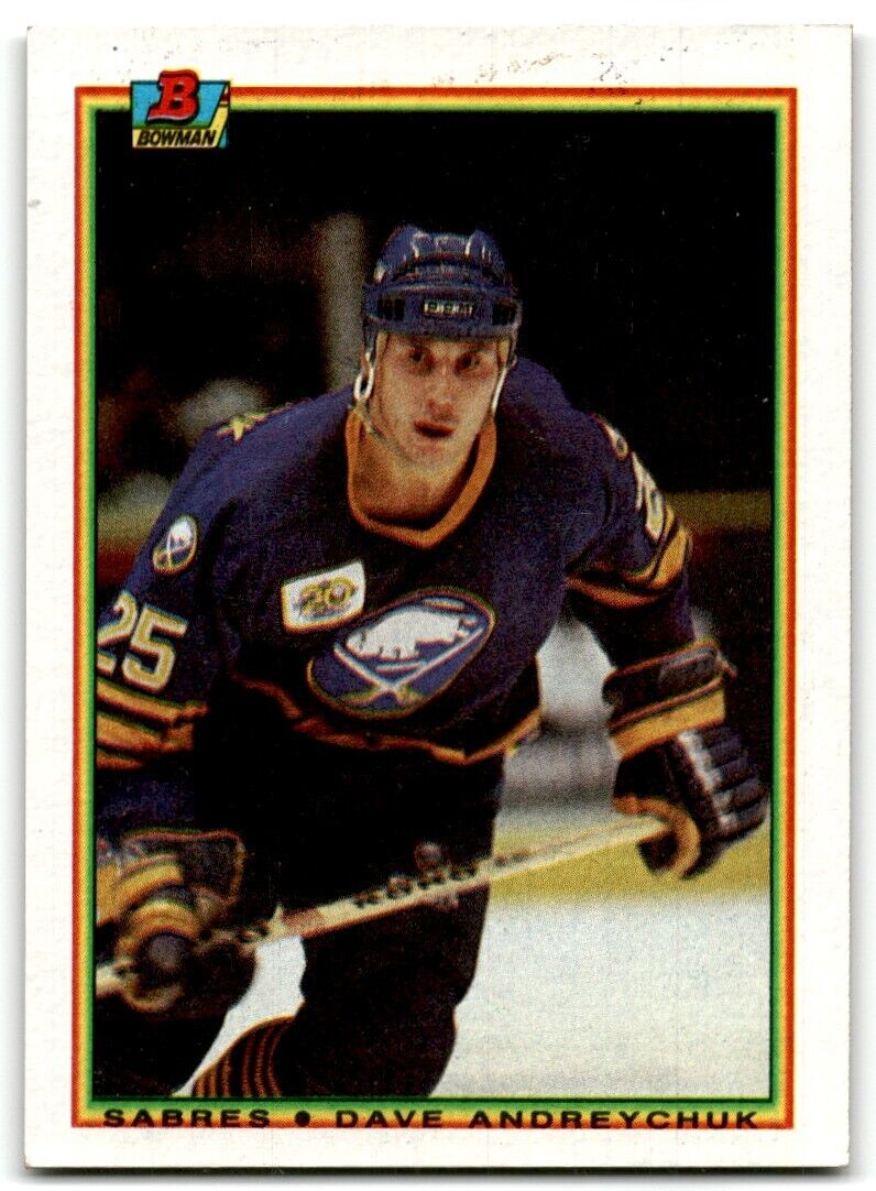 1990-91 Bowman Dave Andreychuk Buffalo Sabres #246