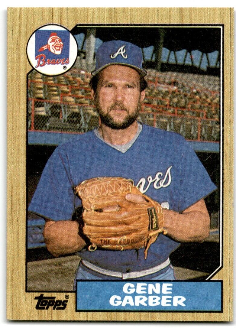 1987 Topps Gene Garber Atlanta Braves #351