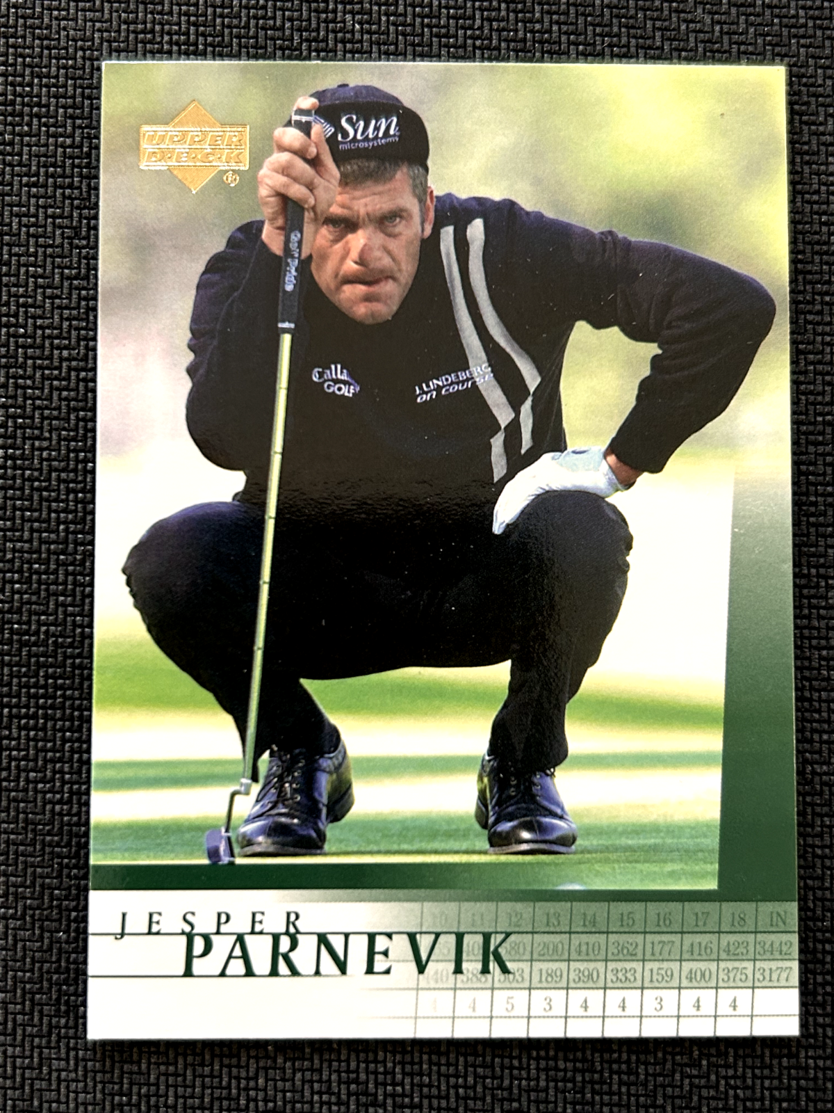 Jesper Parnevik 2011 Upper Deck golf #11