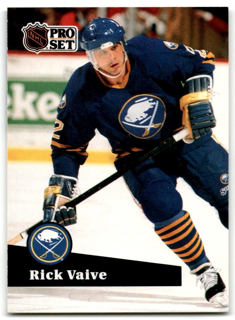 1991-92 Pro Set French Rick Vaive Buffalo Sabres #26