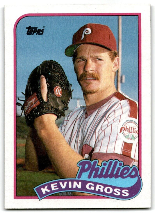 1989 Topps Kevin Gross Philadelphia Phillies #215