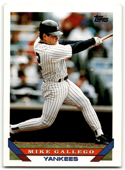 1993 Topps Mike Gallego New York Yankees #287