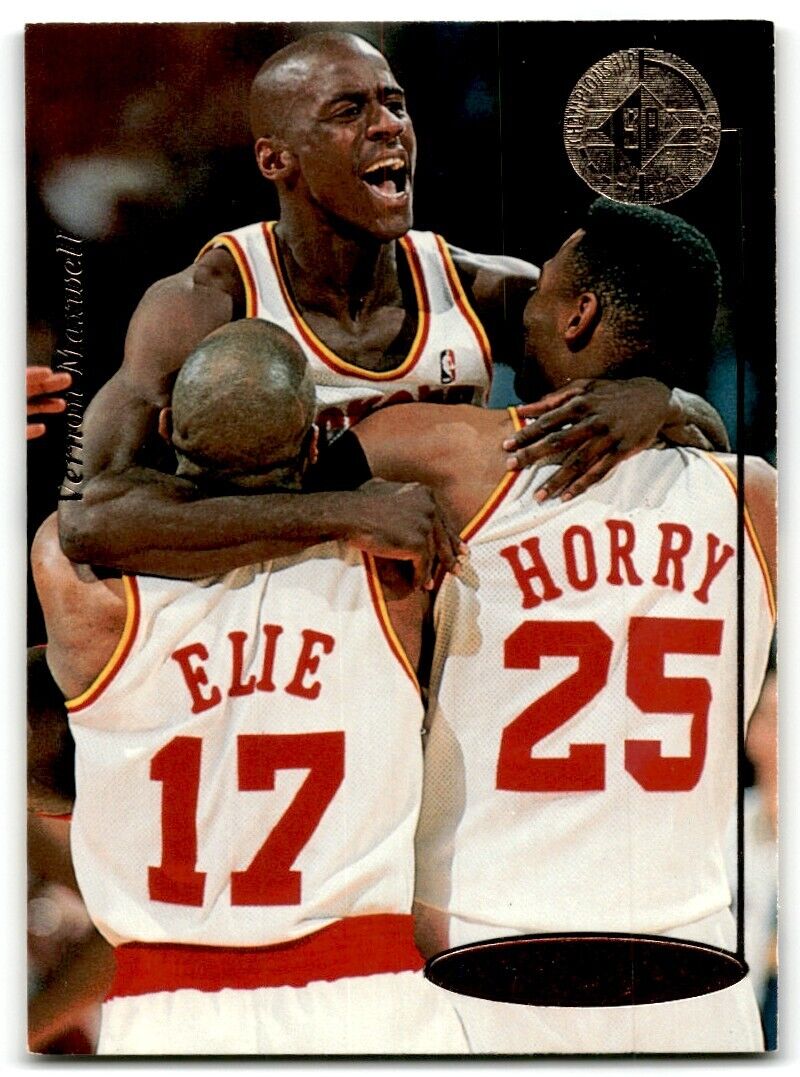 1995-96 SP Championship Series 1995 Vernon Maxwell Houston Rockets #66