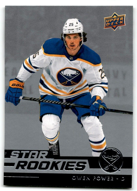 2022-23 Upper Deck Star Rookies Owen Power Rookie Buffalo Sabres #4