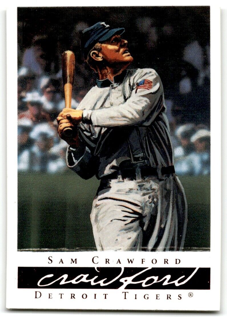 2003 Topps GaTopps Gallery Hall of Fame Edition Sam Crawford Detroit Tigers #6