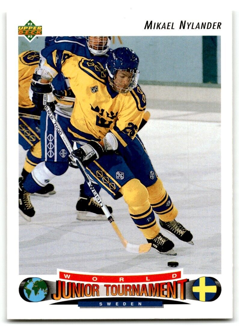 1992-93 Upper Deck Michael Nylander Rookie Sweden #236