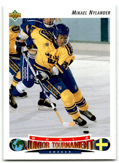 1992-93 Upper Deck Michael Nylander Rookie Sweden #236