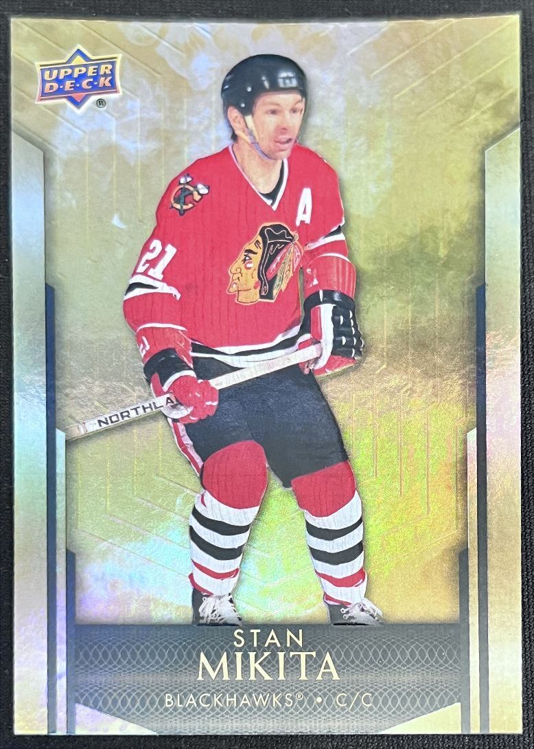 2023-24 Upper Deck Tim Hortons Legends Tim Horton Stan Mikita Chicago Blackhawks