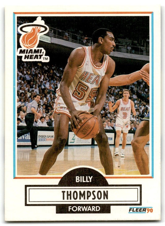 1990-91 Fleer Billy Thompson Miami Heat #103