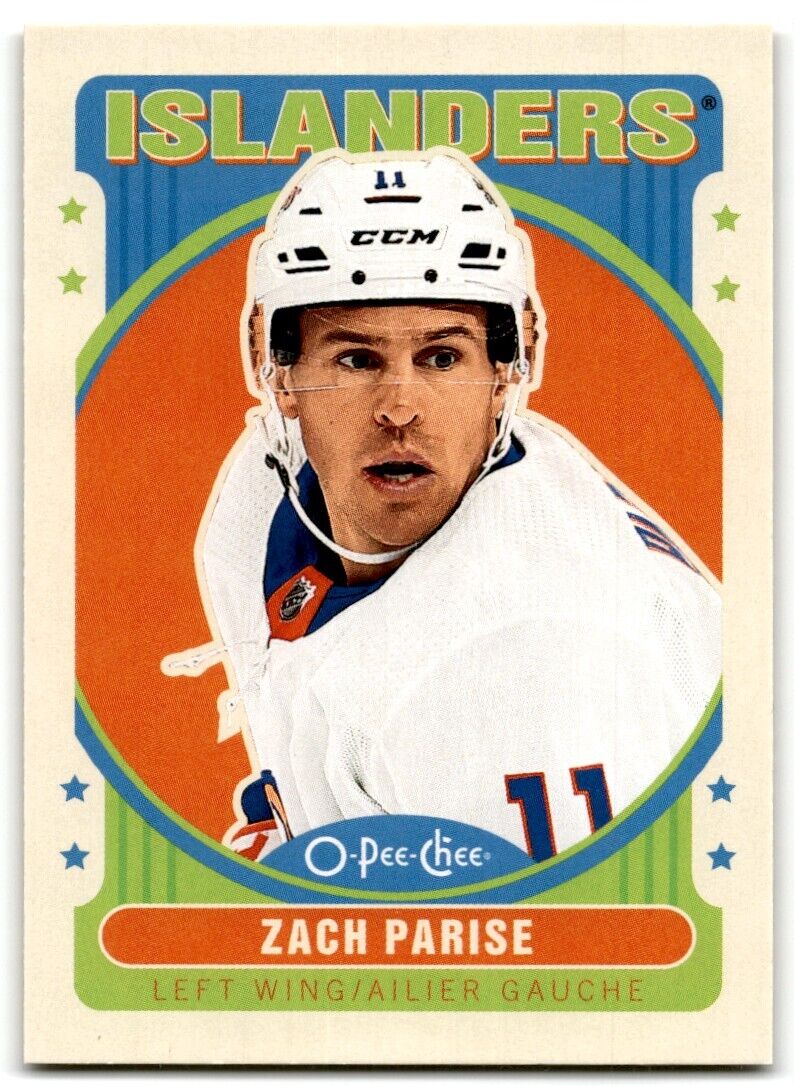 2021-22 O-Pee-Chee Update Retro Zach Parise New York Islanders #608