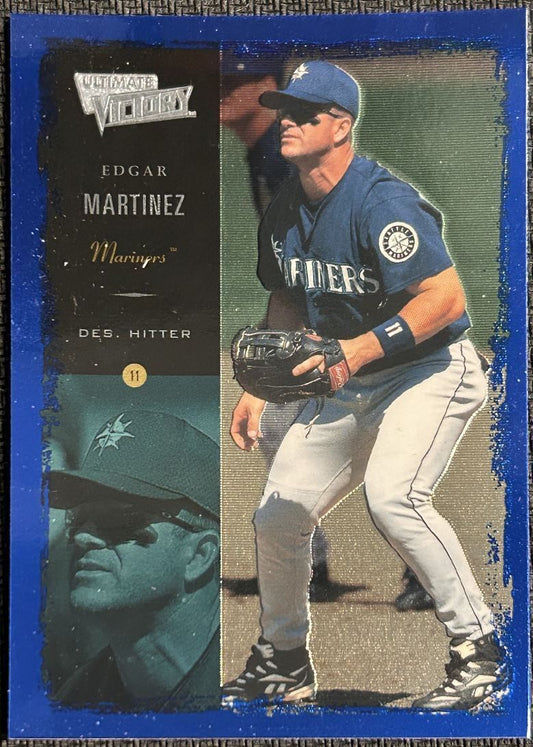 2000 Upper Deck Victory Edgar Martinez Seattle Mariners #17