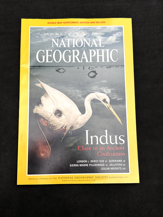 National Geographic: Indus Clues to an Ancient Civilization June 2000 Magazine