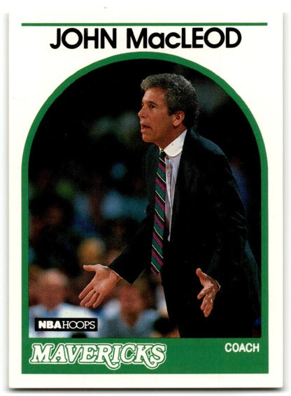 1989-90 Hoops John MacLeod Dallas Mavericks #171B