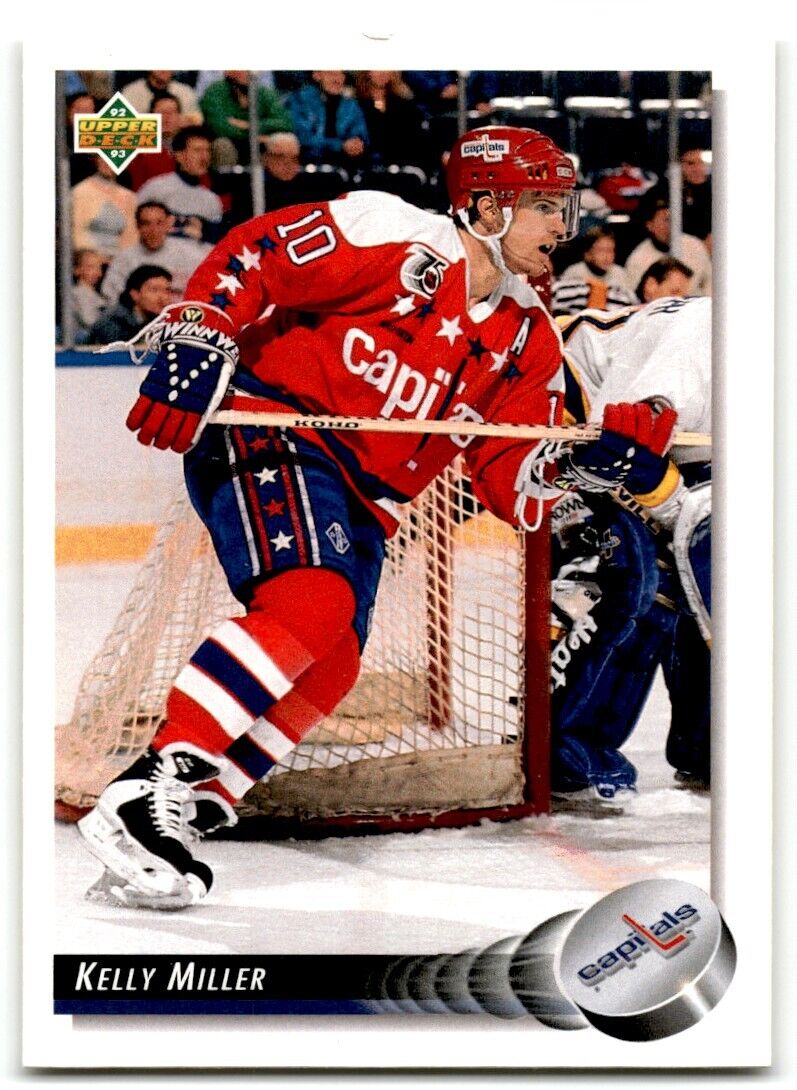 1992-93 Upper Deck Kelly Miller Washington Capitals #179B