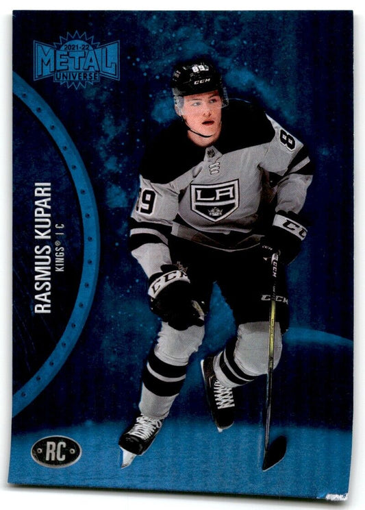 2021-22 Skybox Metal Universe Rasmus Kupari Rookie Los Angeles Kings #173