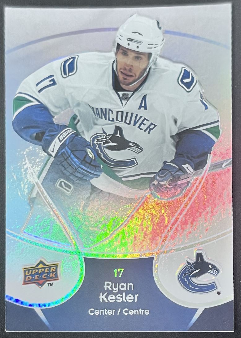 2009-10 Upper Deck McDonald's Ryan Kesler Vancouver Canucks #47