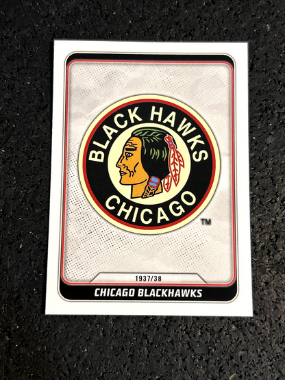 2019-20 Topps NHL Stickers #571 Chicago Blackhawks