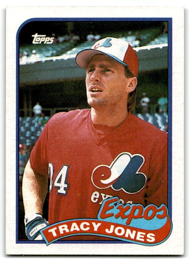 1989 Topps Tracy Jones Montreal Expos #373