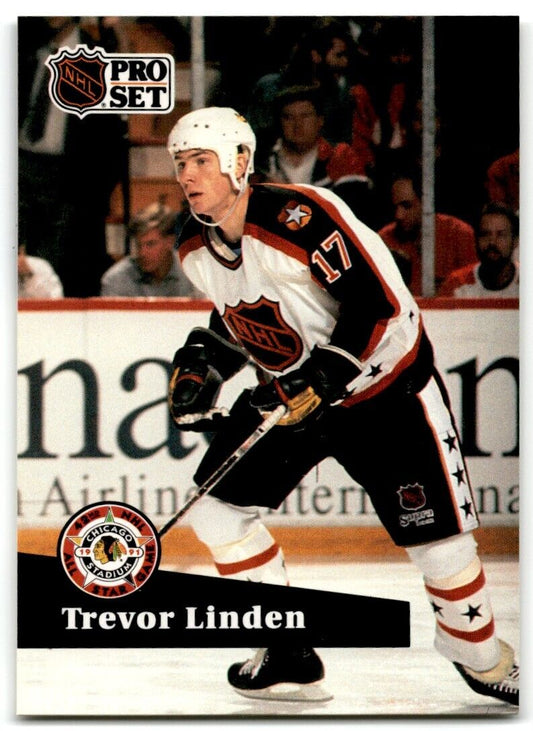 1991-92 Pro Set French Trevor Linden Vancouver Canucks #294