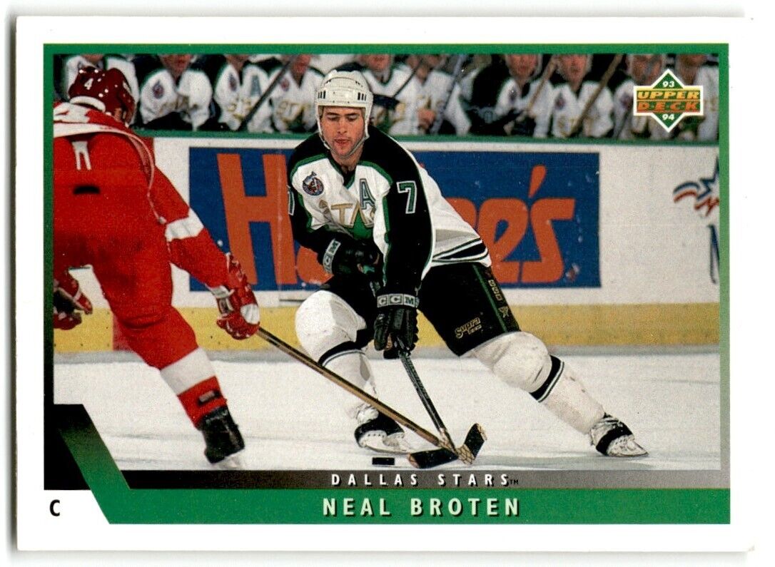 1993-94 Upper Deck Neal Broten Dallas Stars #109