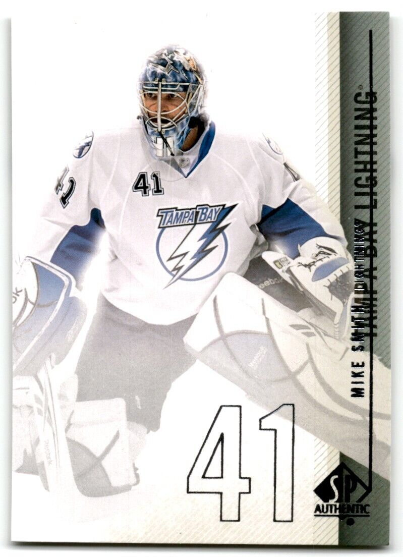 2010-11 SP Authentic Mike Smith Tampa Bay Lightning #113