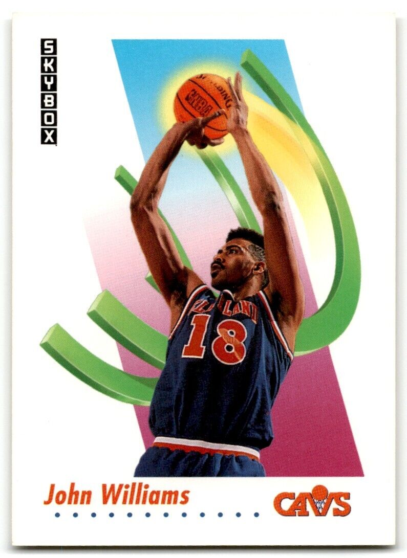 1991-92 SkyBox John Williams Cleveland Cavaliers #55