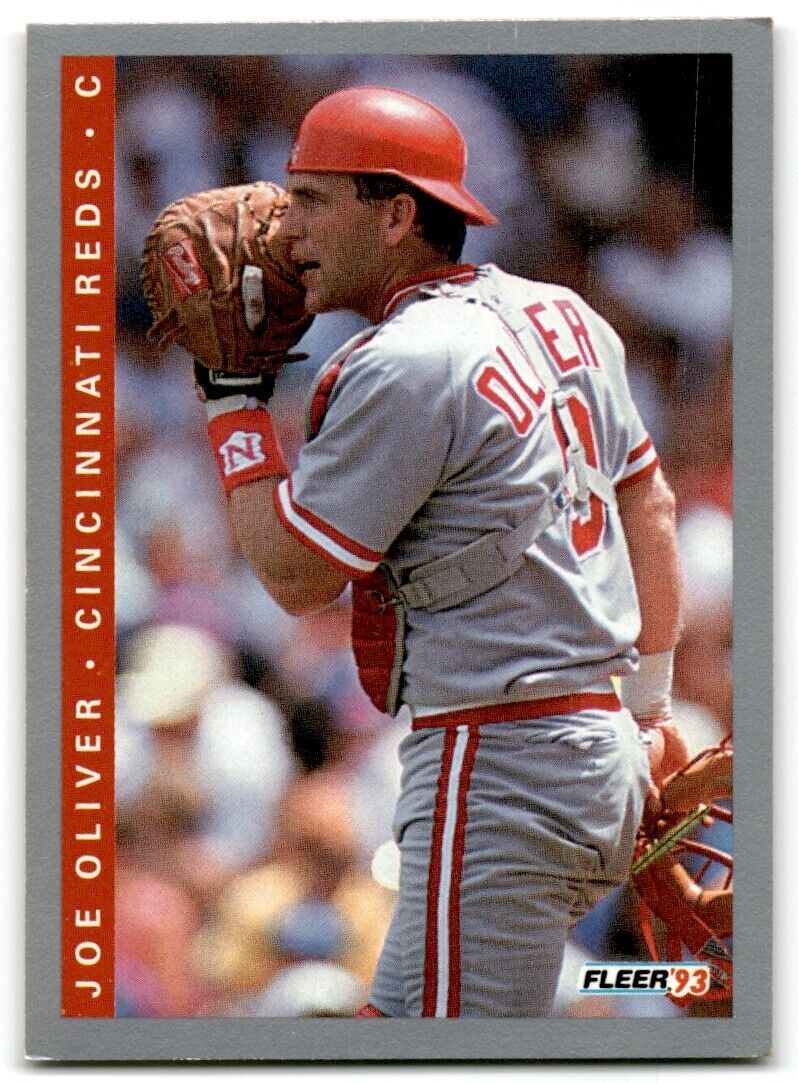 1993 Fleer Joe Oliver Cincinnati Reds #38