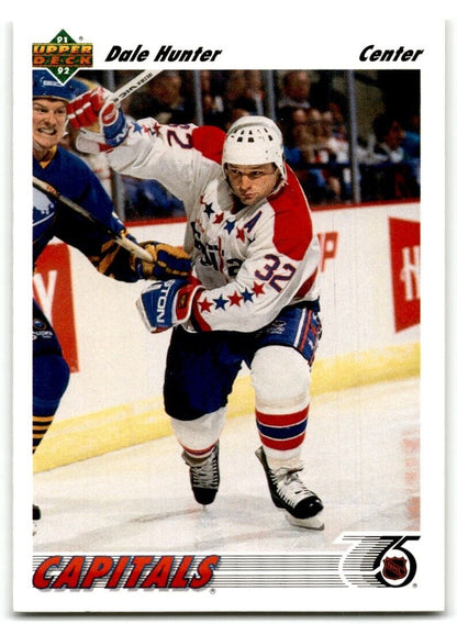 1991-92 Upper Deck Dale Hunter Washington Capitals #209A