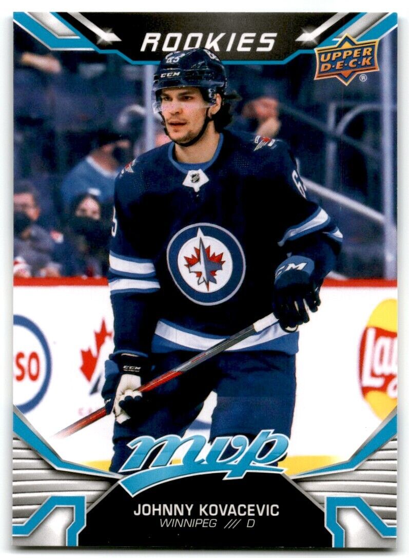 2022-23 Upper Deck MVP Johnny Kovacevic Rookie Winnipeg Jets #240