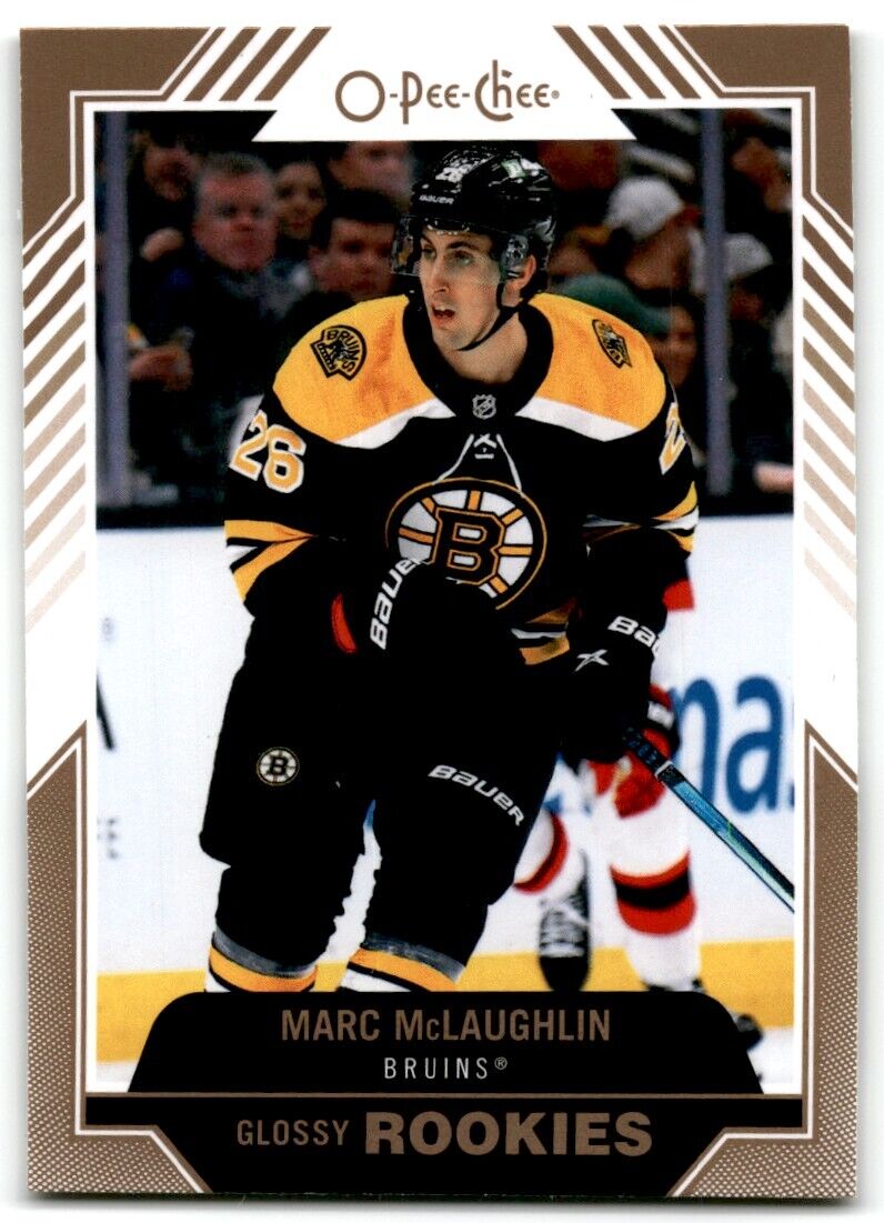 2022-23 Upper Deck O-Pee-Chee Glossy Rookies Marc McLaughlin Rookie Boston